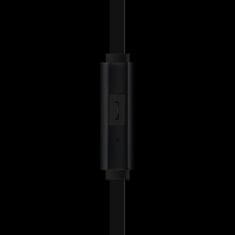 Canyon Stereo slúchadlá s plochým káblom, mikrofón, 1,2 M, čierna
