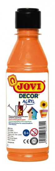 JOVI Decor akrylová farba - oranžová 250 ml