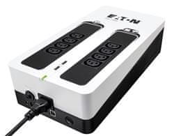 EATON UPS 3S 700 IEC, Offline, Tower, 700VA/420W, výstup 8x IEC C13, USB, RJ11, 2x USB nabíjanie (2A max), bez vent.