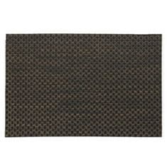 Kela Prestieranie PLATO, polyvinyl, hnedé/čierne 45x30cm KL-15638 -