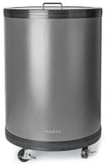 Nedis chladiaca box-chladnička/ objem 30 litrov/ sklenený kryt/ kompresorové chladenie/ nastaviteľná teplota 0-16 °C/ šedý
