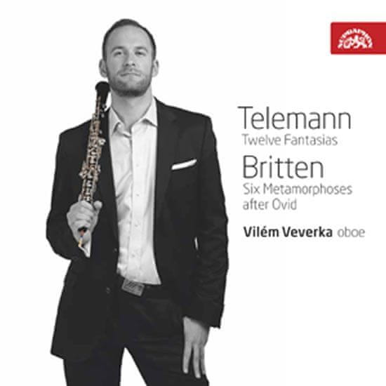 Telemann: Fantasia, Britten: Metamorfóza / Viliam Veverička - hoboj - CD