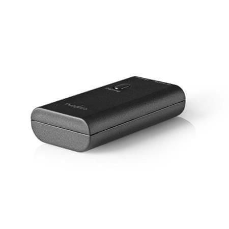 Nedis BTTR100BK - Bezdrôtový Audio Vysielač | Bluetooth | Až 2 Slúchadlá | Čierna farba