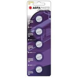 Agfaphoto knoflíková lítiová batéria 3V, CR1620, blister 5ks