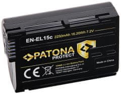 PATONA batéria pre foto Nikon EN-EL15C 2400mAh Li-Ion Protect