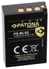 PATONA batéria pre foto Olympus BLS5 1100mAh Li-Ion Protect