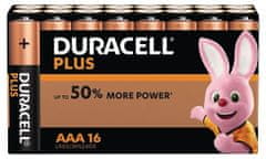 Duracell MN2400B16 Plus AAA 16 Pack