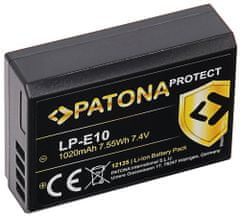 PATONA batéria pre foto Canon LP-E10 1020mAh Li-Ion Protect