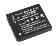 TRX batéria Panasonic/ 940 mAh/ pre CGA-S009/ DMW-BCF10/ DMW-BCF10E/ DMW-BCF10GK/ CGA-S/ 106C/ neoriginálna