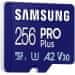 SAMSUNG PRO Plus MicroSDXC 256GB + USB Adaptér / CL10 UHS-I U3 / A2 / V30