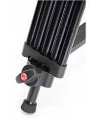 BRAUN PVT-185 profi videostatív (89-185cm, 4500g, fluid hlava s dlhou rukoväťou)