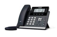 YEALINK SIP-T43U SIP telefón, PoE, 3,7" 360x160 LCD, 21 prog.tl.,2xUSB, GigE