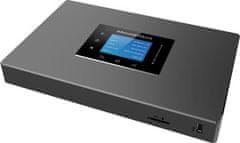 Grandstream UCM6301 VoIP PBX, 500 užív., 75 súb. hov., videokonf. 12úč., 1xFXO, 1xFXS port