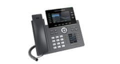 Grandstream GRP2616 SIP telefón, 2xdisplej, 4.3" a 2.4", 6 SIP účty, 24 pr.tl.,2x1Gb, WiFi, BT, USB