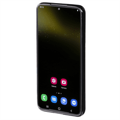 HAMA ClearandChrome, kryt pre Samsung Galaxy S22 (5G), recyklovaný materiál, čierny