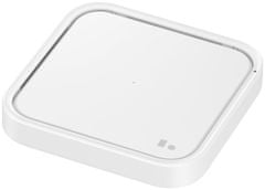 SAMSUNG bezdrôtová nabíjačka 15W, bez kábla EP-P2400BWEGEU biela