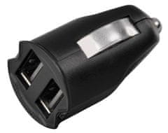 HAMA autonabíjačka Dual Piccolino/ 2x USB/ 12V-24V/ 2100 mA/ čierna