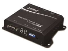Planet IHD-210PR, HDMI video extender, prijímač, FullHD, H.264, multicast, IR, napájanie PoE