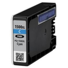 Atrament PGI-1500C XL kompatibilný azúrový pre Canon (17ml)
