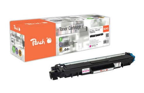 Peach kompatibilná cartridge Brother DCPL-3500 TN-243 purpurová, 1000str