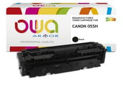 Armor OWA toner kompatibilný s Canon CRG-055H BK, 7600st, čierna/black