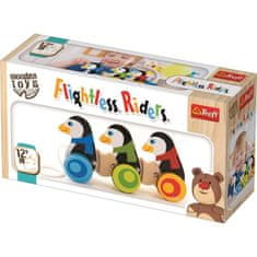 Trefl Drevená ťahacia hračka Tučniak / Wooden Toys