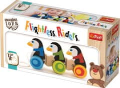 Trefl Drevená ťahacia hračka Tučniak / Wooden Toys