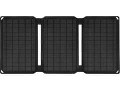 Sandberg Solar Charger 21W 2xUSB, solárna nabíjačka, čierna