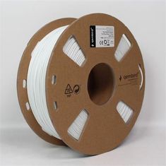 Gembird tlačová struna (filament), PLA flexibilná, 1,75mm, 1kg, biela