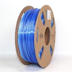 Gembird tlačová struna (filament), PLA, 1,75mm, 1kg, silk ice, ľadovo modrá/tmavo modrá