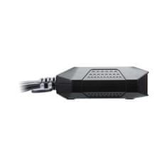 Aten Prepínač KVM 2:1 (USB, HDMI) 4K @ 60Hz, integrované káble (CS22H)