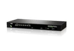 Aten KVM prepínač CS-1308 USB a PS2 8PC, OSD, 19"