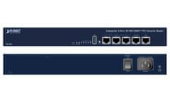 Planet VR-300 Enterprise router/firewall VPN/VLAN/QoS/HA/AP kontrolér, 2xWAN(SD-WAN), 3xLAN