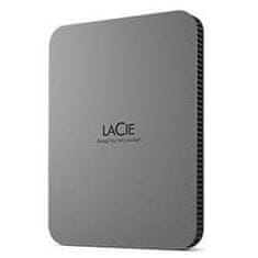 LaCie HDD External Mobile Drive (2.5'/4TB/USB 3.1 TYPE C), Šedá