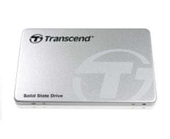 Transcend SSD370S 128GB SSD disk 2.5'' SATA III 6Gb/s, MLC, Aluminium casing, 560MB/s R, 460MB/s W, strieborný