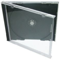 COVER IT Krabička na 1 CD 10mm šperk box + tray - kartón 200ks