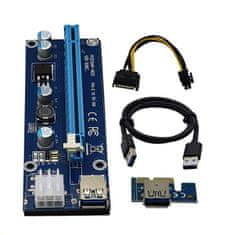 C-Tech Kábel PCI-Express riser RC-PCIEX-01C