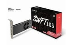 XFX AMD Radeon RX-6400 Speedster SWIFT 4GB GDDR6 64bit, 2321MHz/16Gbps, 1x DP, 1x HDMI, 1 slot, 1 fan
