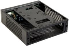 Chieftec MiniT Compact IX-03B-120W/ mini-ITX/ 120W zdroj/ čierny