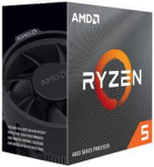 AMD Ryzen 5 4600G/Ryzen/AM4/6C/12T/max. 4,2GHz/11MB/65W TDP/BOX s chladičom
