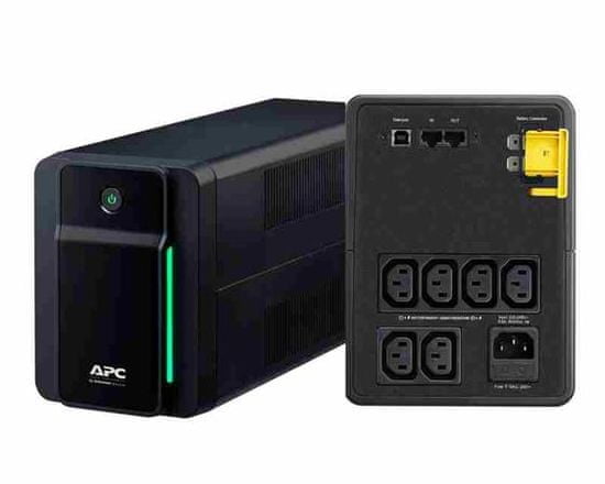 APC Back-UPS BXM 1200V (650W), AVR, USB, IEC zásuvky