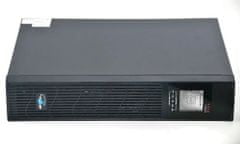 Eurocase záložný zdroj UPS Pure-Sine-Wave (EA620RT), 2000VA/1600W, USB - čierna