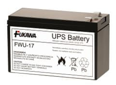 Fukawa olovená batéria FWU17 do UPS APC/ náhradná batéria za RBC17/ 12V/ 9Ah/ životnosť 5 rokov