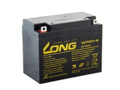 Avacom Batéria Long 6V 20Ah olovený akumulátor F3 (WP20-6)