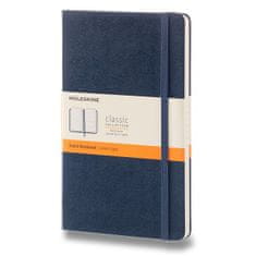 Moleskine Zápisník - tvrdé dosky L, linajkový, modrý