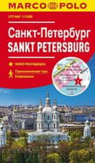 Sankt Petersburg 1:12 000 / mapa mesta (lamino)