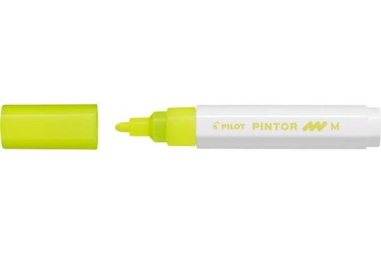 Pilot Pintor Medium akrylový popisovač 1,5-2,2mm - neónový žltý