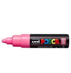 Uni-ball Posca akrylový popisovač PC-7M, 4,5 - 5,5 mm, ružová (s okrúhlym silným hrotom)