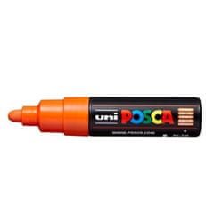 Uni-ball Posca akrylový popisovač PC-7M, 4,5 - 5,5 mm, oranžová (s okrúhlym silným hrotom)