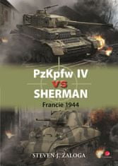 Grada PzKpfw IV vs Sherman - Francúzsko 1944